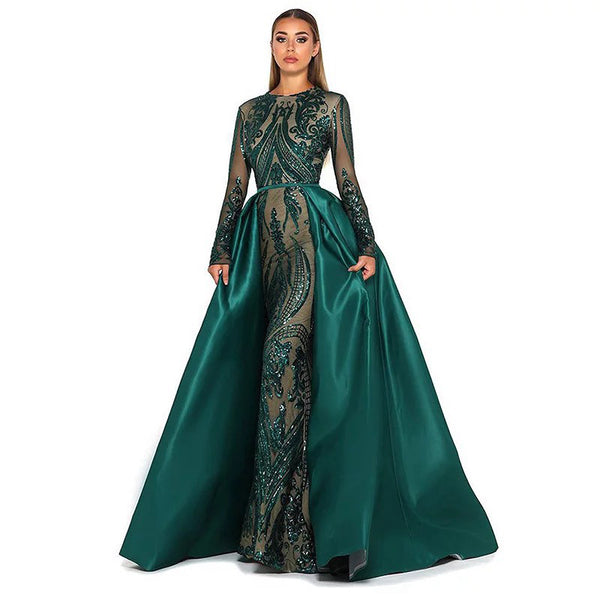 Slim high-end evening dress