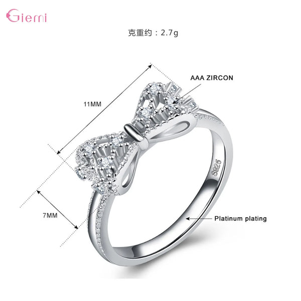 Zirconia Rhinestone Rings For Women FashionEngagement Jewelry