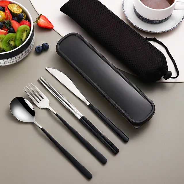 Portable Cutlery Set Dinnerware Set