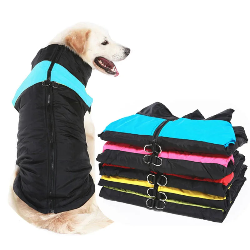 Winter Pet Dog Clothes Warm Big Dog Coat