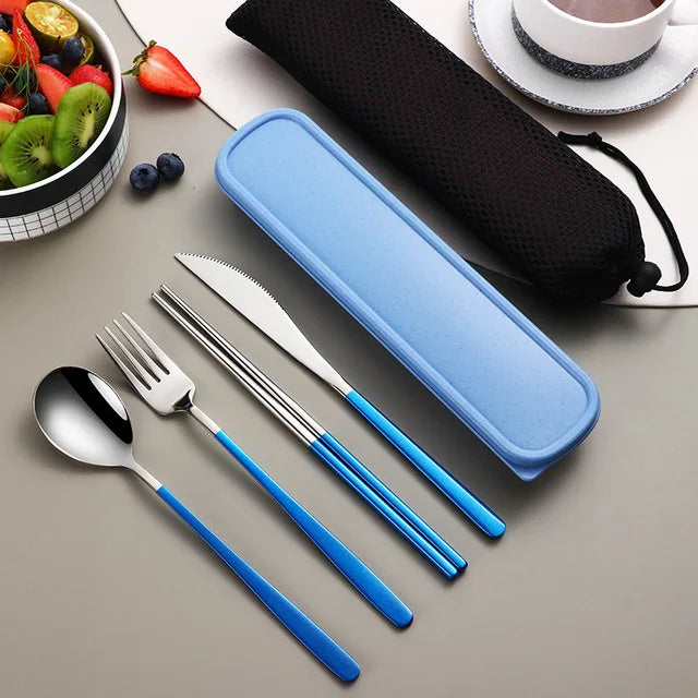 Portable Cutlery Set Dinnerware Set