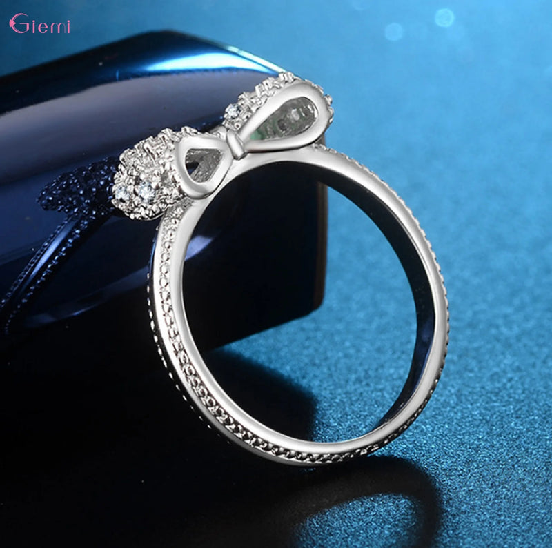 Zirconia Rhinestone Rings For Women FashionEngagement Jewelry