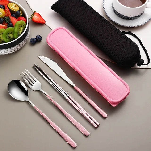 Portable Cutlery Set Dinnerware Set