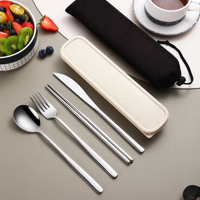 Portable Cutlery Set Dinnerware Set