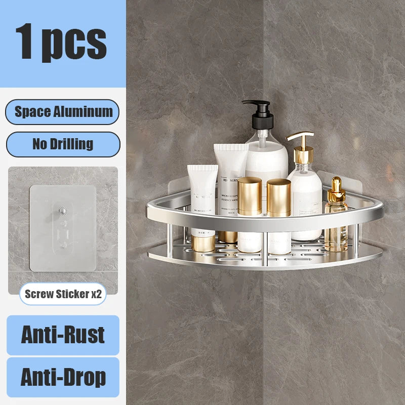 Bathroom Shelf Makeup Storage Organizer