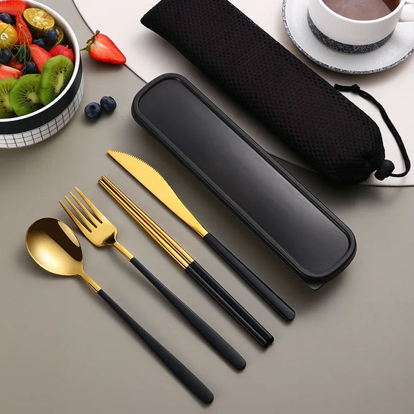 Portable Cutlery Set Dinnerware Set