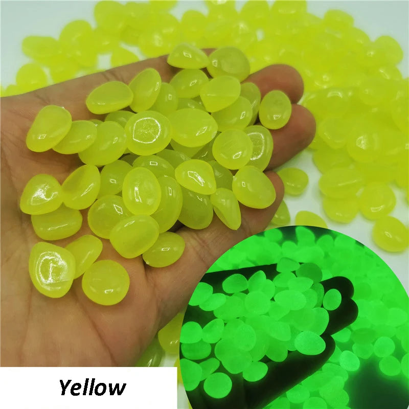 Glow in the Dark Garden Pebbles