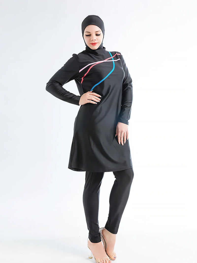 Plus Size Women's Burkini | Muslim Swimwear Swimsuit