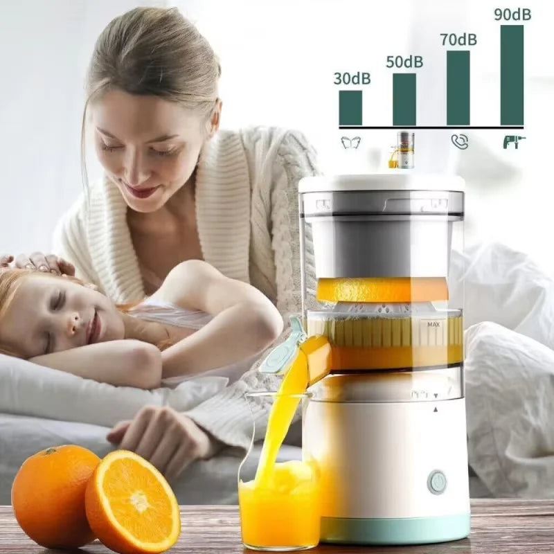 Portable Electric Juicer USB Charging Orange Lemon Fruit Blender