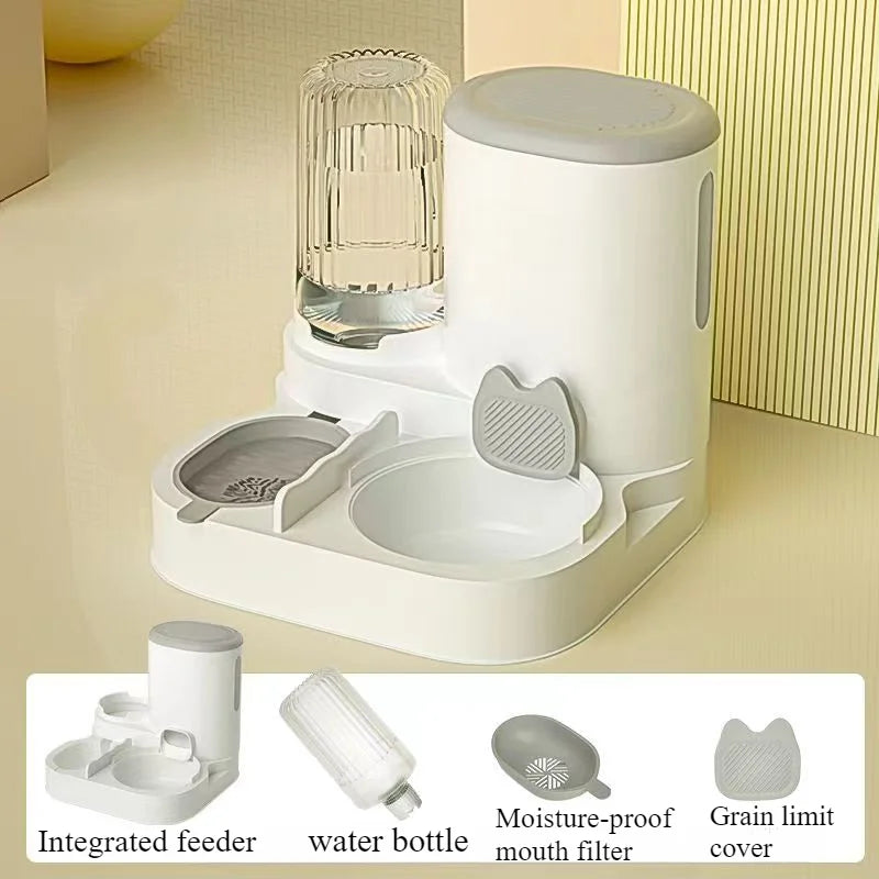 Cat bowl automatic feeder for cats