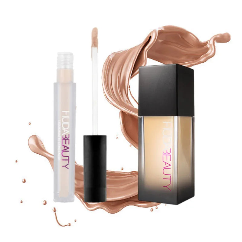 Flawless Liquid Foundation Facial Makeup  Breathable Cosmetics