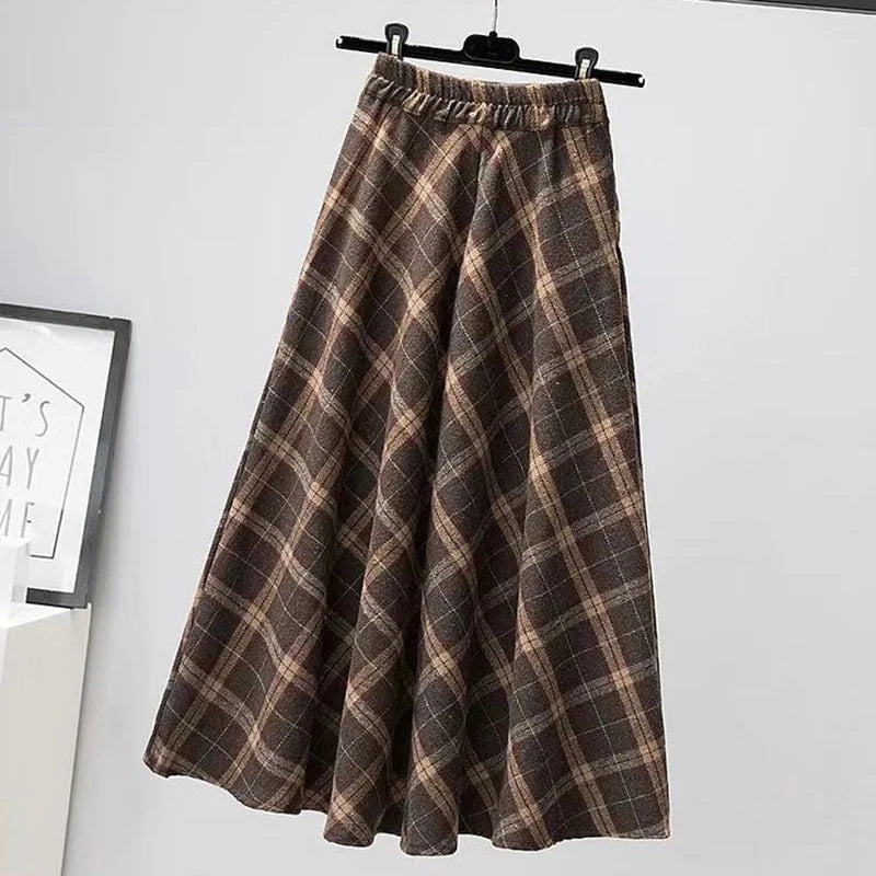 Winter Woolen Skirt for Women