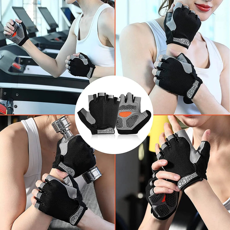 Gym Dumbbell Gloves Men Women Weightlifting