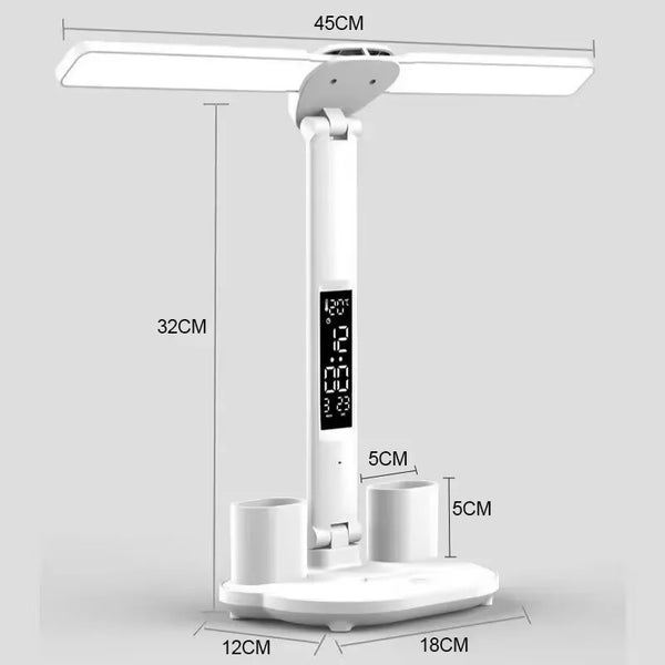 Rotating Foldable 180 Rechargeable LED Clock