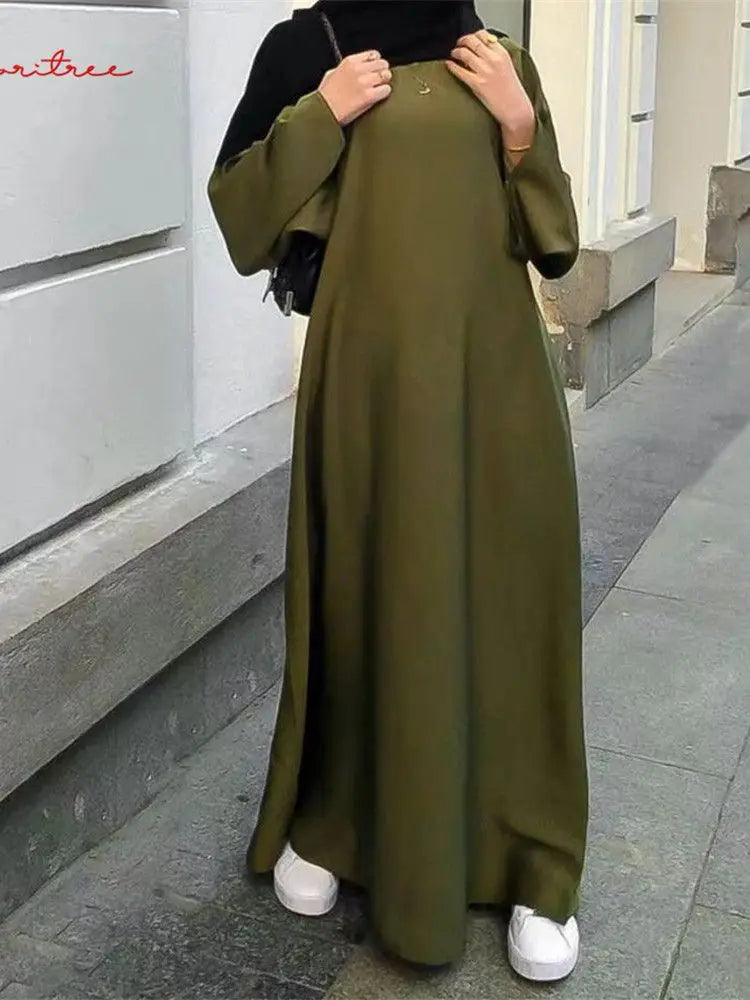 Muslim Dress |  Length Sleeve Abaya