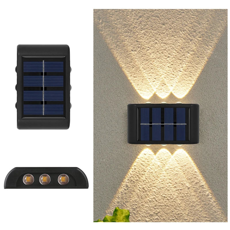 Solar Lights, Outdoor Atmosphere Wall Lamp