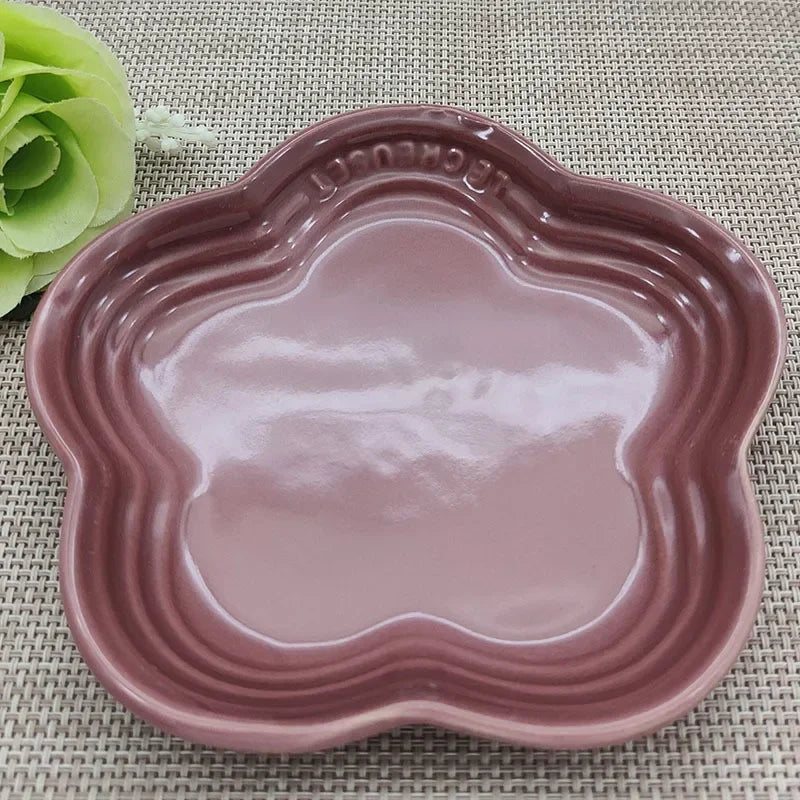 Ceramic Extra Wide Raised Cats Food Bowl