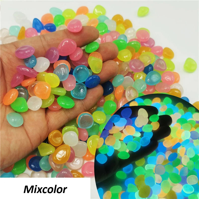 Glow in the Dark Garden Pebbles