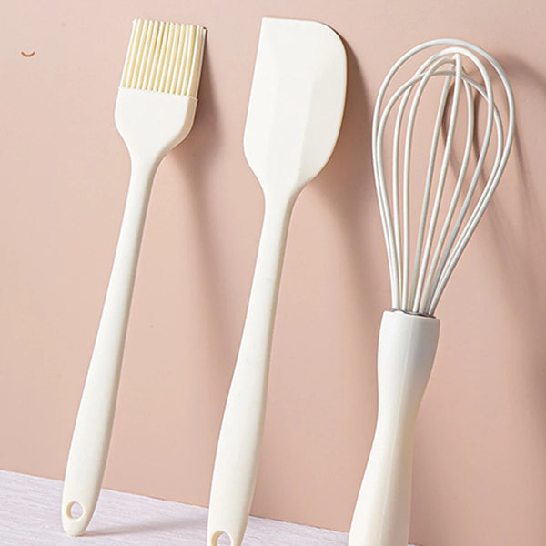 Silicone Baking Set Cake Cream Spatula Scraper