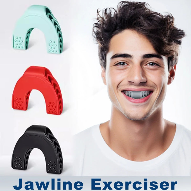 Jaw Exerciser Neck Toning Jawline Exercise Face Muscle Trainer