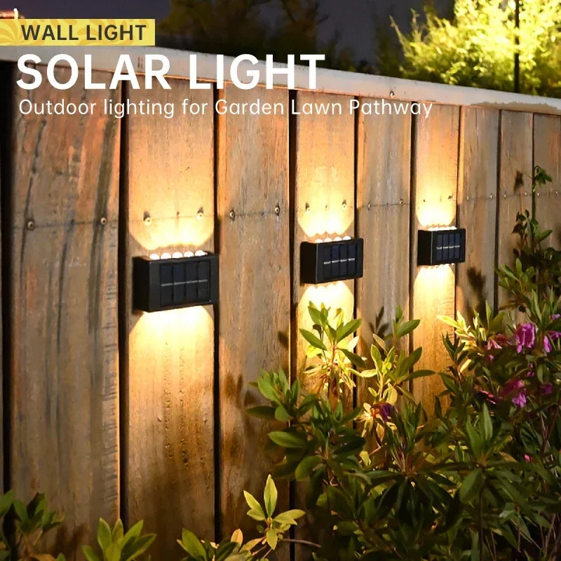 Waterproof Solar Powered Light UP and Down Illuminate