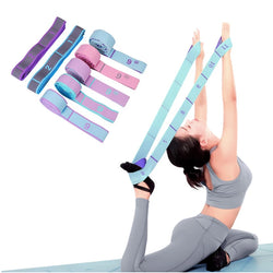 Multi-Section Elastic Yoga Resistance Bands Adult Child