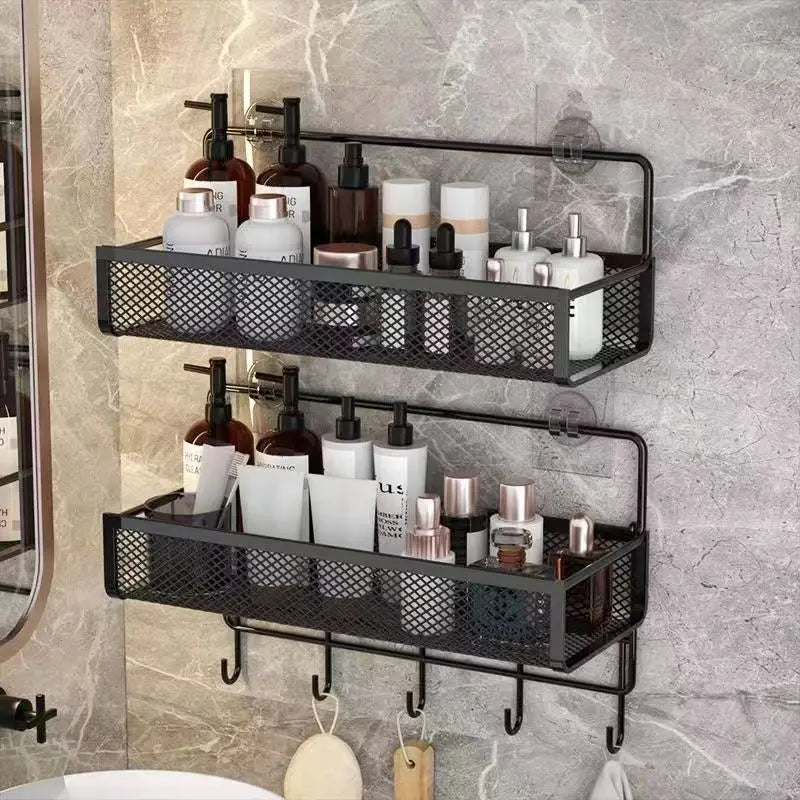 Portable Hanging Wall-mounted Storage Rack No-drilling