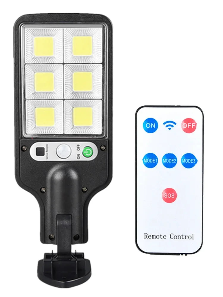 LED Solar Outdoor Remote Control Street Lighting