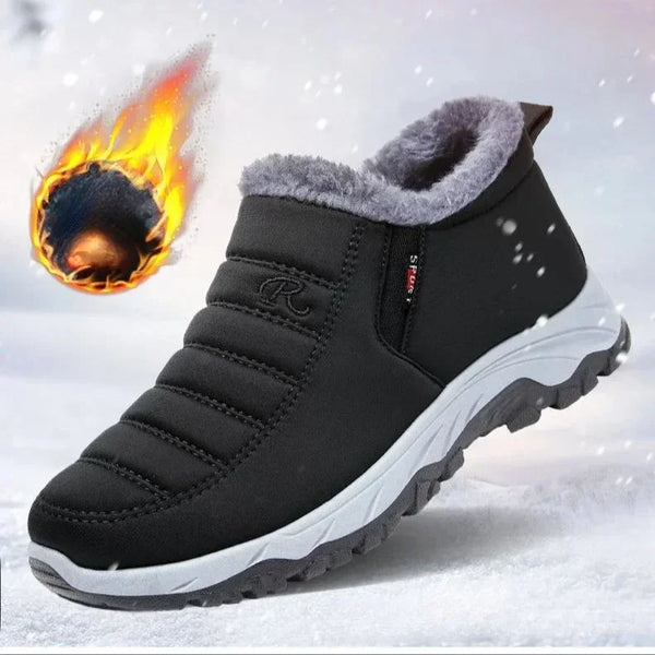 Winter Warm Waterproof Boots, Thermal Outdoor Short Boots