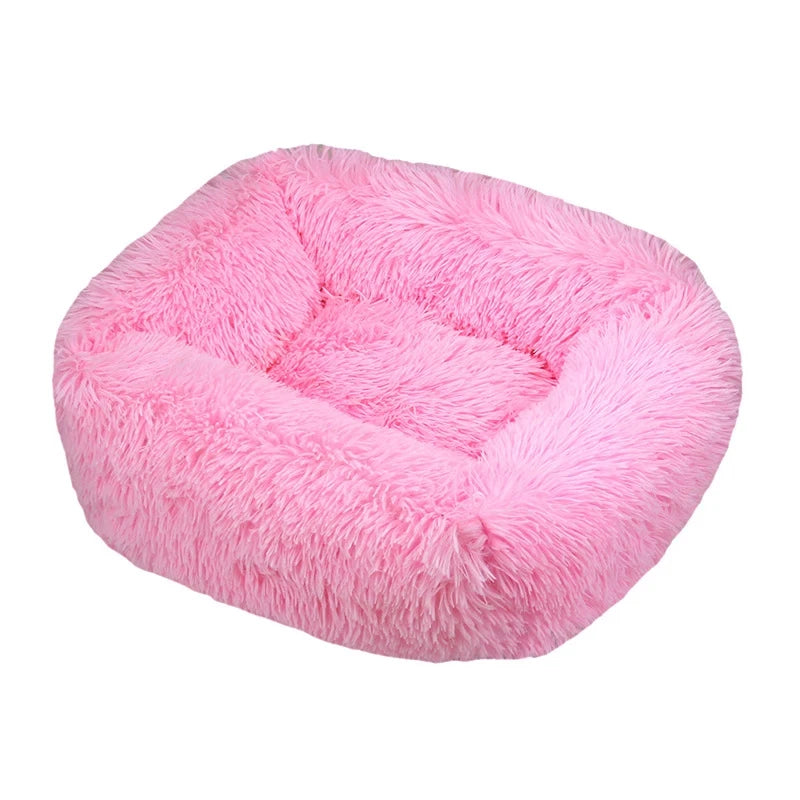 Rectangle Plush Dog Bed Winter Warm Mat