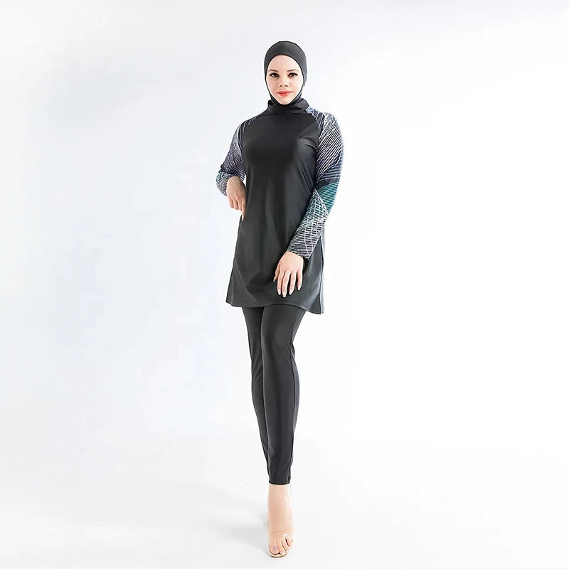 Plus Size Women's Burkini | Muslim Swimwear Swimsuit