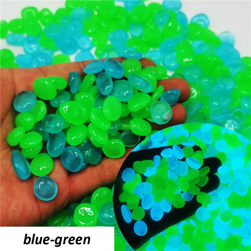 Glow in the Dark Garden Pebbles