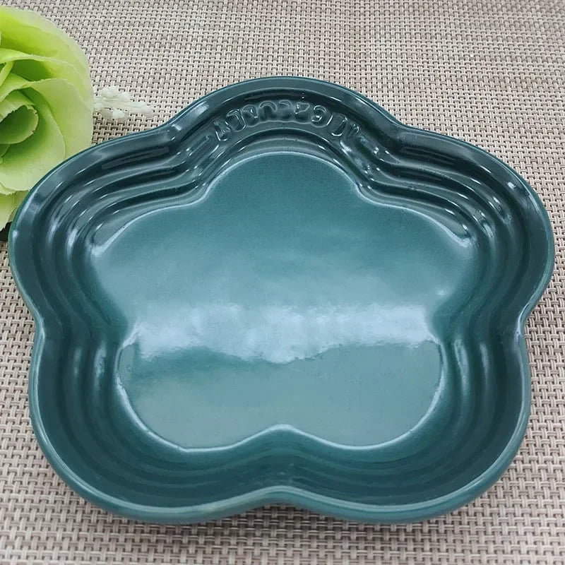 Ceramic Extra Wide Raised Cats Food Bowl