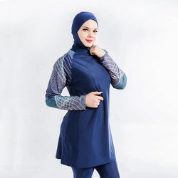 Plus Size Women's Burkini | Muslim Swimwear Swimsuit