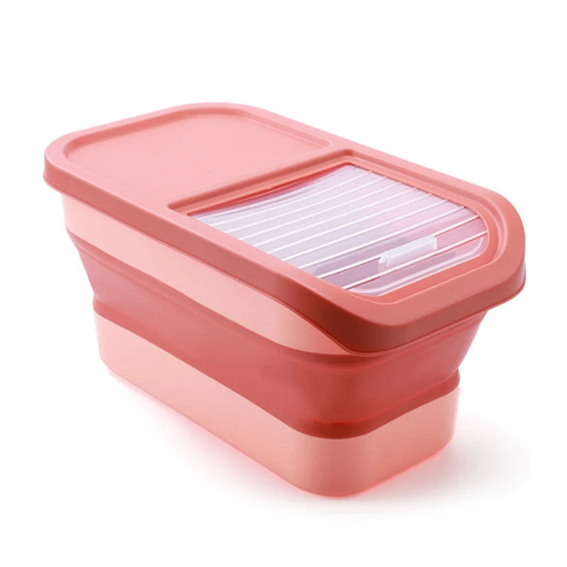 Cat Dog Food Storage Container Dry Cat Food Box With Lids