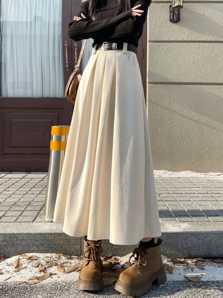 Mid Long Skirts for Womens