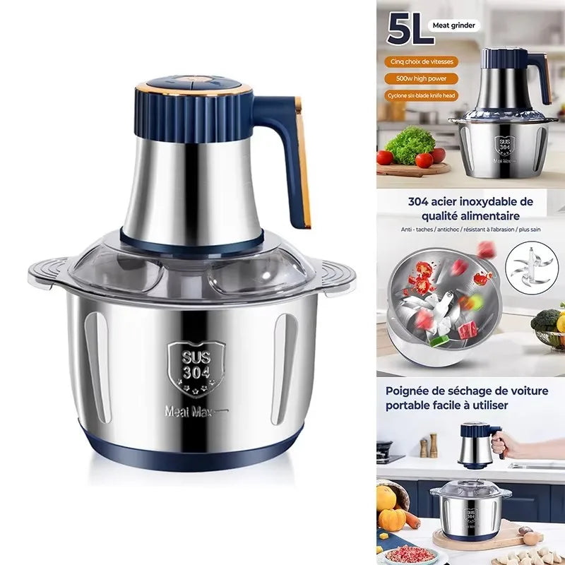 Electric Meat Grinders  Chopper Kitchen Blenders