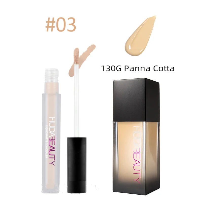 Flawless Liquid Foundation  Nourishing Long-Lasting Facial Makeup