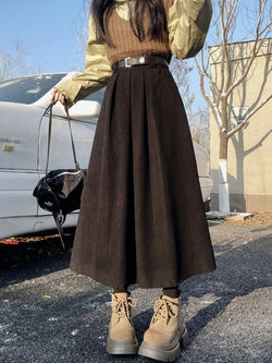 Mid Long Skirts for Womens