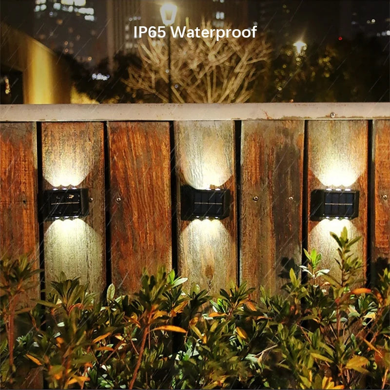 Solar Lights, Outdoor Atmosphere Wall Lamp