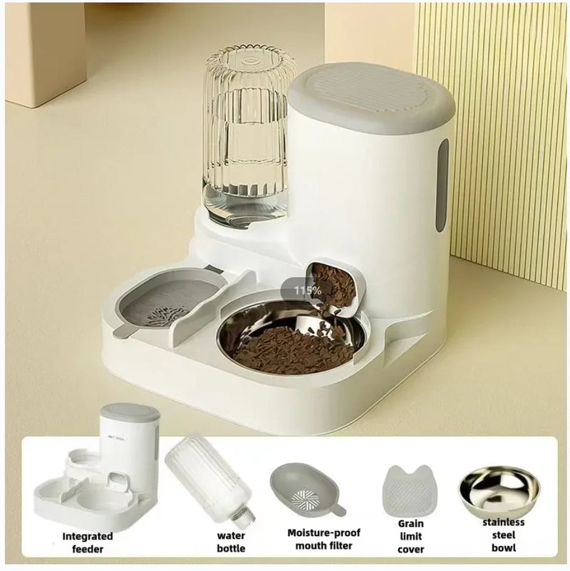 Cat bowl automatic feeder for cats