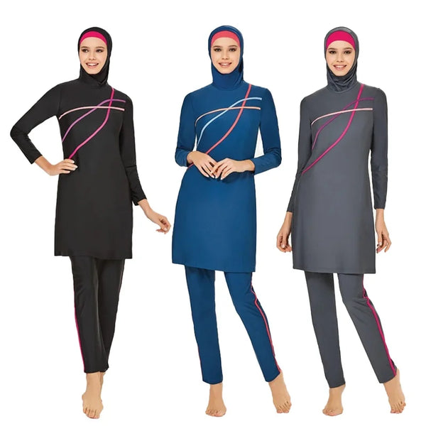 Muslim Modest Swimwear Women Swimsuit