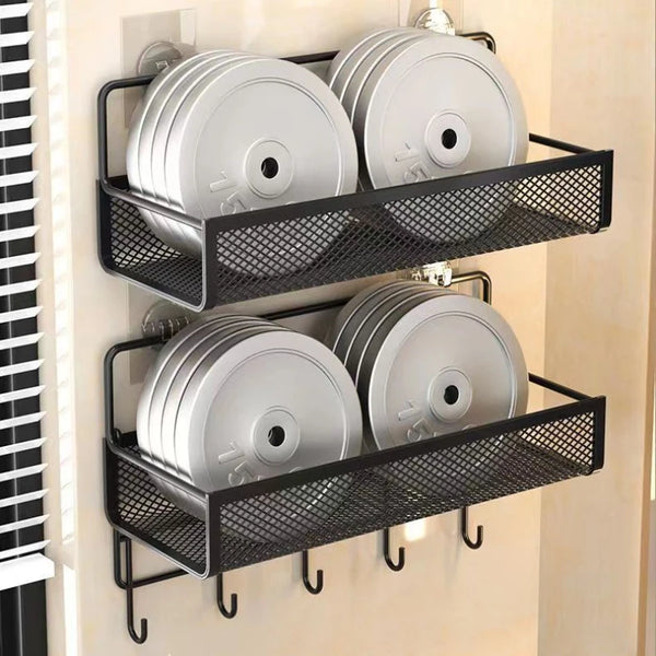 Portable Hanging Wall-mounted Storage Rack No-drilling