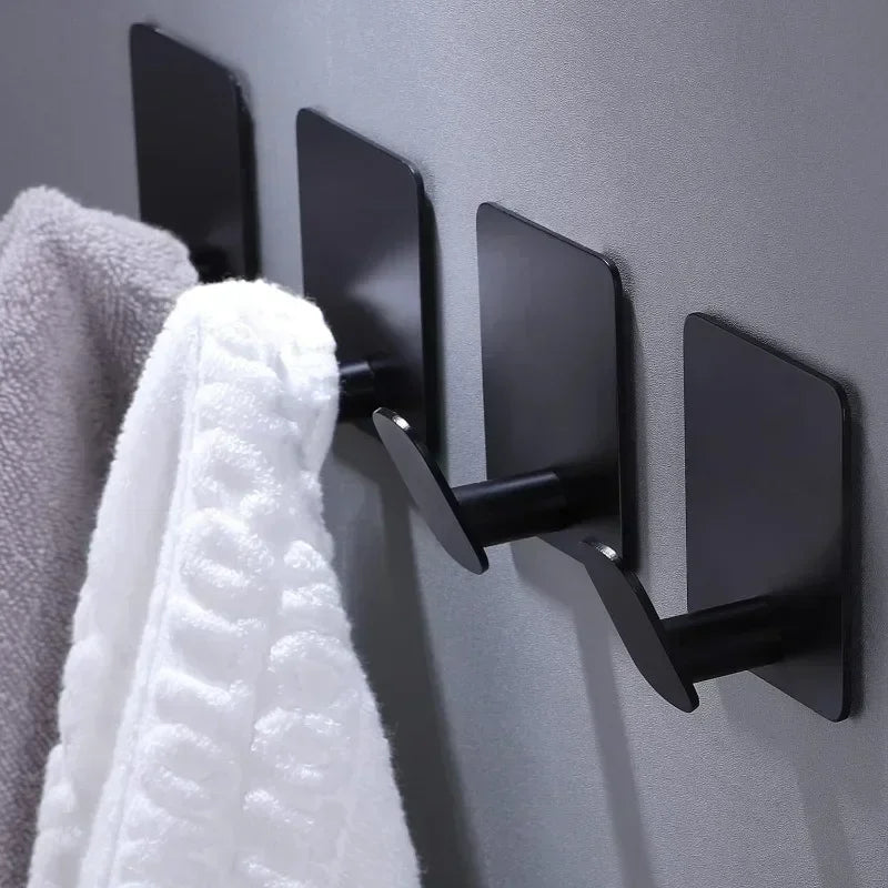 Stainless Steel Bathroom Robe Hooks Adhesive Wall Hook