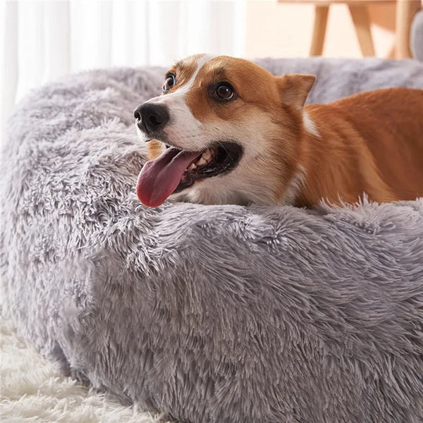 Round Pet Bed for Large Dog Bed