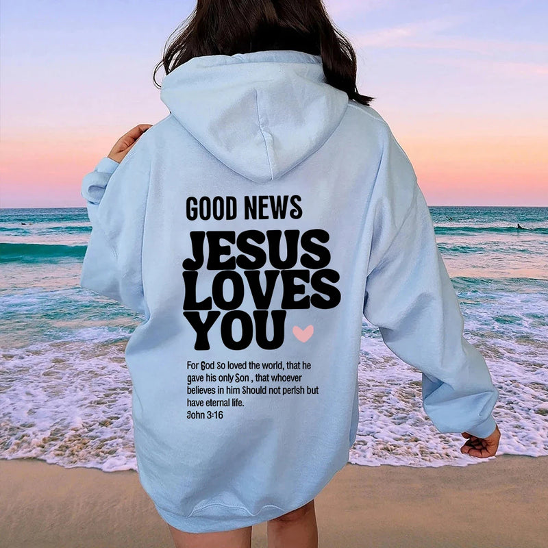 JESUS LOVES YOU Hoodie