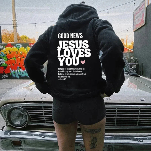 JESUS LOVES YOU Hoodie