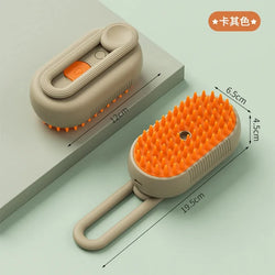 Cat Brush Steamy Dog Brush Electric Spray