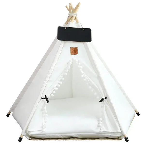 Pet Teepee Tent for Cats and Dogs