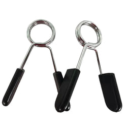 Barbell Clamp Spring Collar Clip Gym Dumbbell Lock